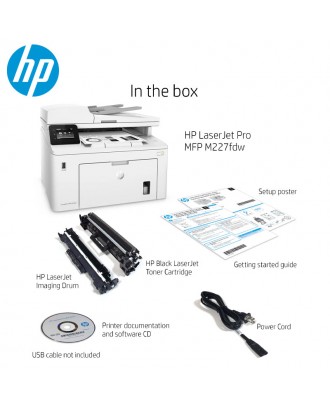 HP LaserJet Pro MFP M227FDW (Duplex Print, copy, scan, fax, Wifi) 